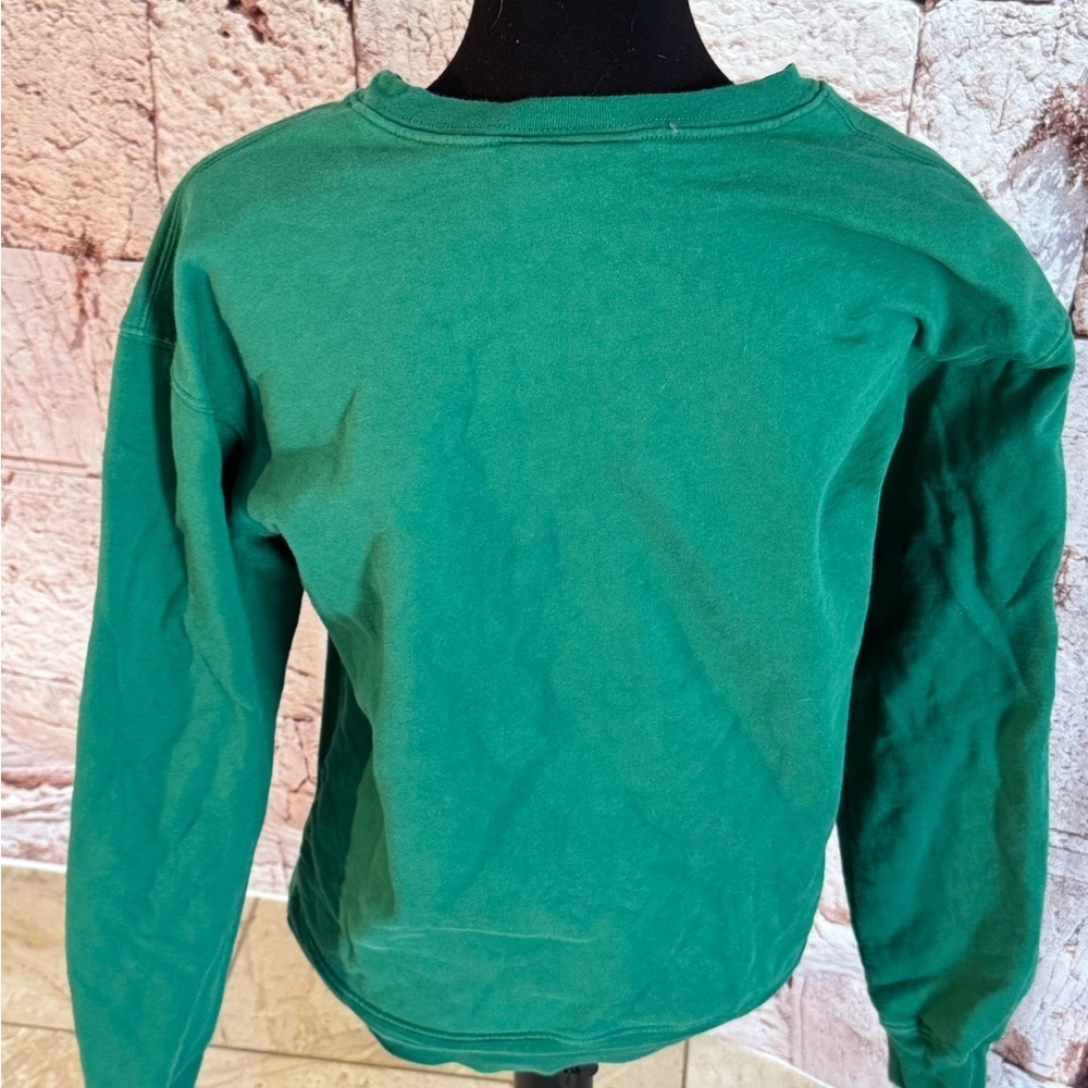 Sisters By Safety Pin Hermanas sweatshirt in Kelly green size small - Picture 3 of 3